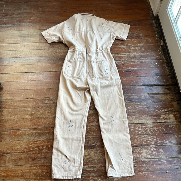 Free People Marci Denim Jumosuit/Coverall - Picture 5 of 8